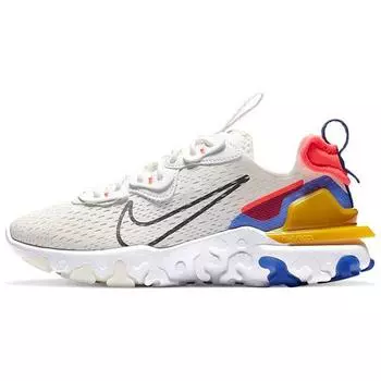 Женские кроссовки Nike React Vision White Astronomy Blue Cream Summit-White Iron-Grey CI7523-101