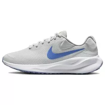 Женские кроссовки Nike Revolution 7 Photon Dust Polar серо-белые Lime-Blast FB2208-001 36