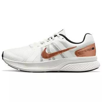 Женские кроссовки Nike Run Swift 2 Sail Metallic Copper Coin Белый Черный CU3528-103 36.5