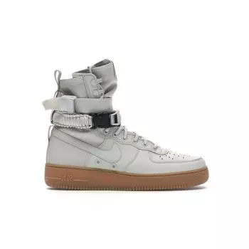 Женские кроссовки Nike SF Air Force 1 High Light Bone Grey Light-Bone-Gum-Medium-Brown 857872-004