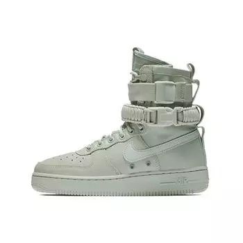 Женские кроссовки Nike SF Air Force 1 High Mica Green Light-Silver Light-Silver-Mica-Green 857872-006