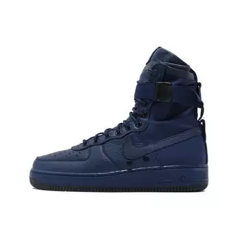 Женские кроссовки Nike SF Air Force 1 High Binary Blue Binary-Blue-Black 857872-400