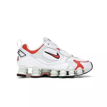 Женские кроссовки Nike Shox Nova White Team Orange Spruce-Aura AT8046-101