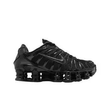 Женские кроссовки Nike Shox TL Black and Max Orange AR3566-002