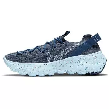 Женские кроссовки Nike Space Hippie 04 Mystic Navy Blue Chambray-Blue Coastal Blue CD3476-400