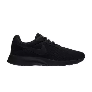 Женские кроссовки Nike Tanjun Triple Black белые 812655-002