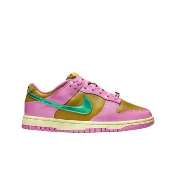 Женские кроссовки Nike x Parris Goebel Dunk Low Playful Pink Bronzine FN2721-600