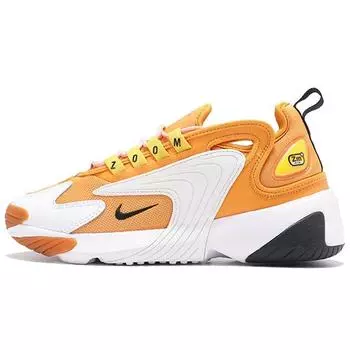 Женские кроссовки Nike Zoom 2K Amber Rise оранжево-черные AO0354-800