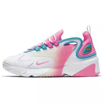 Женские кроссовки Nike Zoom 2K White Digital Pink Бирюзовые CU2988-166