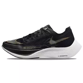 Женские кроссовки Nike ZoomX Vaporfly Next% 2 Черный/Металлический золотой/Монета 36