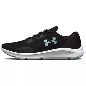 Женские кроссовки Under Armour Charged Pursuit 3 Tech Black Fuse Teal 3025430-001 35.5