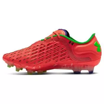Женские кроссовки Under Armour Magnetico Elite 3 FG Beta Green Screen красные 3027160-600