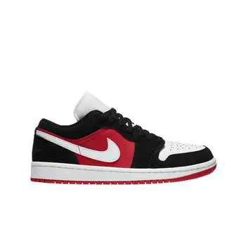 Женские кроссовки W Jordan 1 Low Gym красные, черные, белые DC0774-016