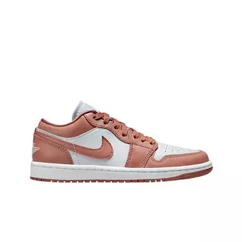 Женские кроссовки W Jordan 1 Low Pure Platinum Sky J Orange DC0774-080