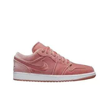 Женские кроссовки W Jordan 1 Low SE Pink Velvet DQ8396-600