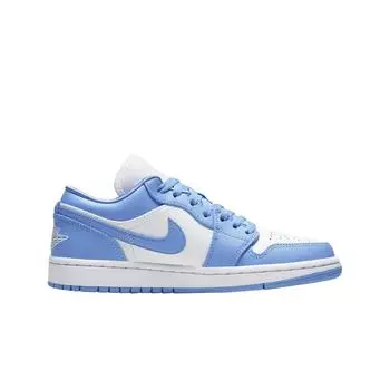 Женские кроссовки W Jordan 1 Low UNC University Blue AO9944-441