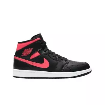 Женские кроссовки W Jordan 1 Mid Siren Red BQ6472-004