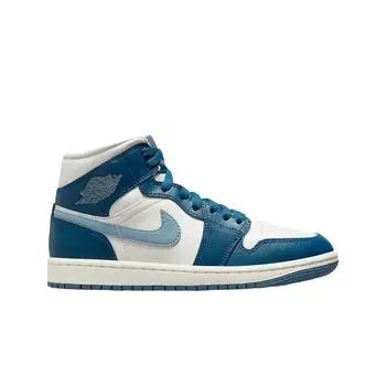 Женские кроссовки W Jordan 1 Mid Sky J French Blue BQ6472-414