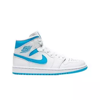 Женские кроссовки W Jordan 1 Mid UNC BQ6472-114