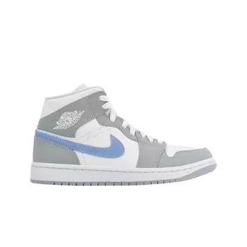 Женские кроссовки W Jordan 1 Mid Wolf Grey BQ6472-105
