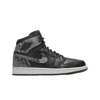 Женские кроссовки W Jordan 1 Retro High Black Snake AH7389-014
