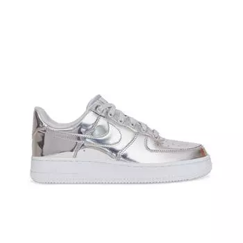 Женские кроссовки W Nike Air Force 1 Low Metallic Chrome CQ6566-001