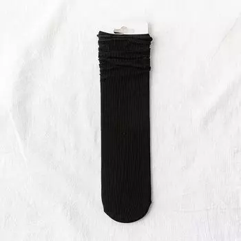 Женские летние тонкие модные новые носки-гольфы из ледяного шелка 1 pair