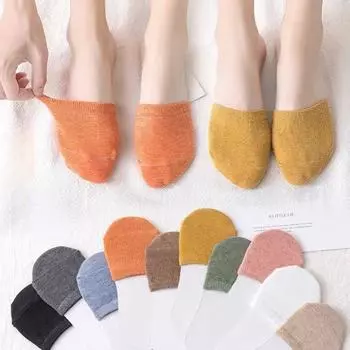 Женские носки Half Palm Socks с тонкой подошвой, нескользящие носки с высоким каблуком, персонализированные невидимые носки One size белый