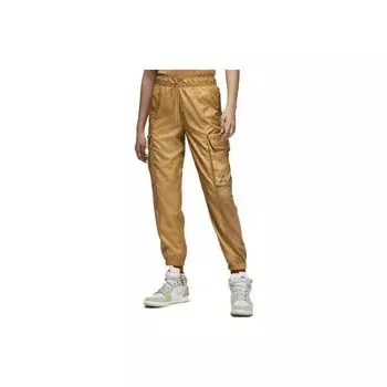Женские повседневные дышащие спортивные штаны Jordan, золотые DO5055-722 XL