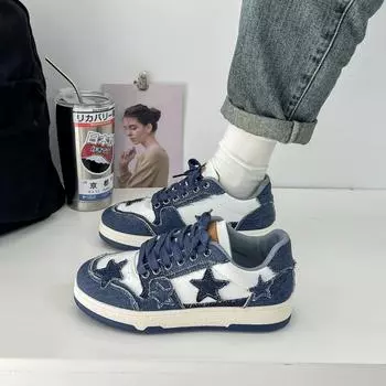 Женские повседневные кроссовки Модные брендовые кроссовки Stars для бега Спортивная обувь Женская обувь для тенниса, панка, хип-хопа, скейтборда Кроссовки женские Tenis De Mujer 35 коричневый