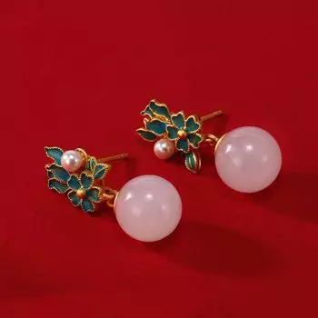 Женские серьги-капли с жемчугом, подарочные ювелирные изделия, 18-каратное золото, Pendientes, романтические свадебные украшения для невесты, подружки невесты жёлтый