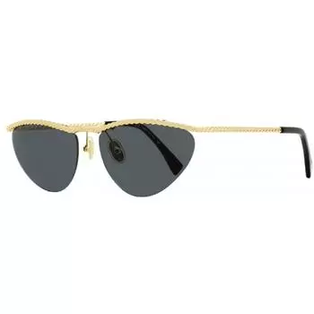 Женские солнцезащитные очки Lanvin «кошачий глаз» LNV102S 710 золотисто/серые 60 мм
