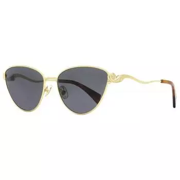 Женские солнцезащитные очки Lanvin s Rateau Cat Eye LNV112S 710 Золотые Гавана 59 мм 710