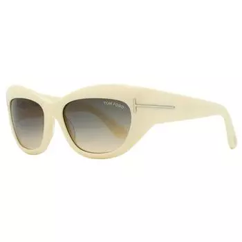 Женские солнцезащитные очки Tom Ford Brianna TF1065 25B цвета слоновой кости 55 мм 25b