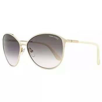 Женские солнцезащитные очки Tom Ford Penelope TF320 25B Кремово-золотые 59 мм 25b