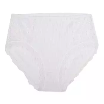 Женские трусики из органического хлопка LES PETITES...PARIS M белый