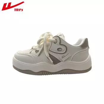 Женские туфли Warrior Pull Back, повседневные, модные, белые, на платформе, для спорта, на доске 35 розовый