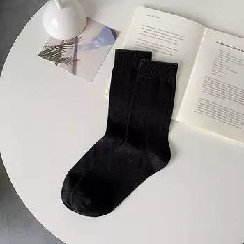 Женские весенне-летние тонкие модные носки-гольфы из хлопка без косточек с полым сетчатым узором в виде четырехлистного клевера 1 pair