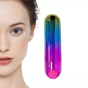 Женский электрический массажер 10 режимов, регулируемый, USB, перезаряжаемый, водонепроницаемый, компактный, портативный, дорожный мини-массажер