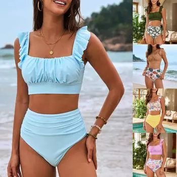 Женский однотонный купальник Sense Bikini с подкладкой для груди No Steel Bra Swimwear M