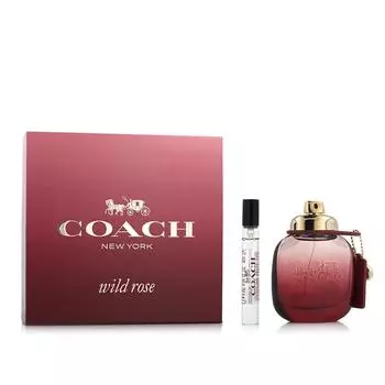 Женский парфюм Coach EDP Wild Rose, набор из 2 предметов