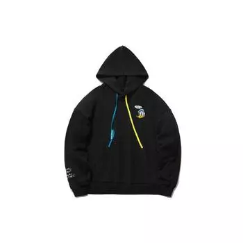 Женский пуловер с капюшоном Li-Ning X Disney Donald Duck, черный AWDR494-2 S