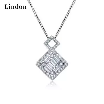 Женское ожерелье Lindon, кулон из медного сплава, циркон, модный подарок