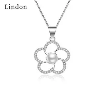 Женское ожерелье Lindon, кулон из медного сплава, циркон, модный подарок