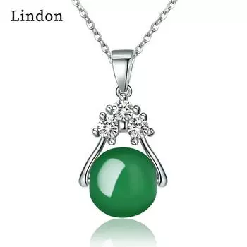 Женское ожерелье Lindon, кулон из медного сплава, циркон, модный подарок