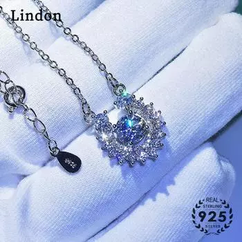 Женское ожерелье Lindon, кулон из медного сплава, циркон, модный подарок