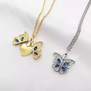 Женское ожерелье Love Heart Creative серебряный