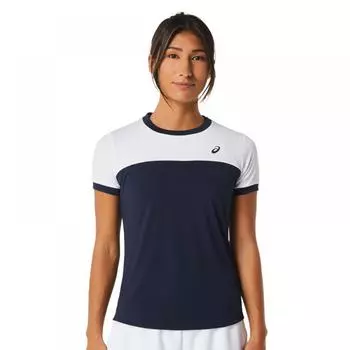 Женское пальто ASICS SS Top 2042A262402 Женская круглая футболка с коротким рукавом
