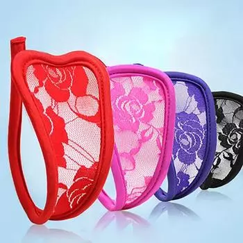 Женское сексуальное стринги с открытой спиной, нижнее белье, трусики, одежда для сна, ночное белье