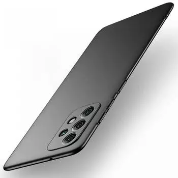 Матовый жесткий пластиковый чехол для Samsung Galaxy A15 A32 A33 A52 A53 A13 A23 A25 5G A14 A24 A34 A54 A35 A16 S24 S21 S22 S23 ультратонкий защитный чехол Samsung S7 edge чёрный